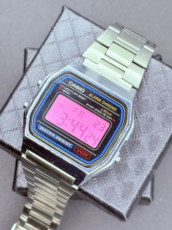 Mens modded pink Casio A168